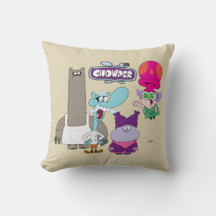 Shnitzel, Mung, Chowder, and Truffles Cushion