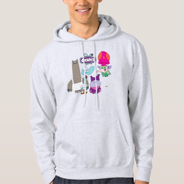 Shnitzel, Mung, Chowder, and Truffles Hoodie (Front)