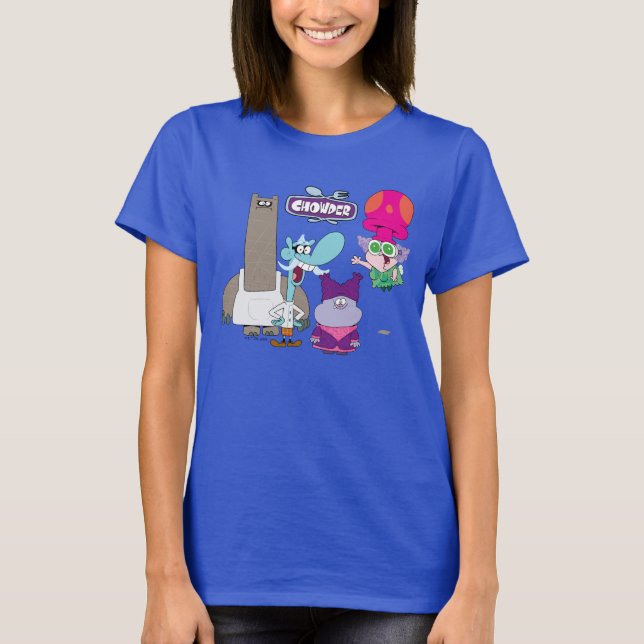 Shnitzel, Mung, Chowder, and Truffles T-Shirt (Front)