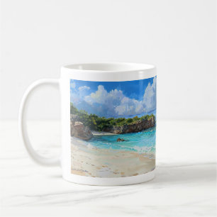Shoal Beach, Anguilla Coffee Mug