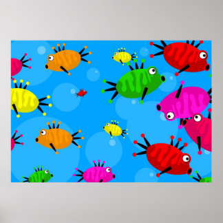 Shoal of Fish Poster
