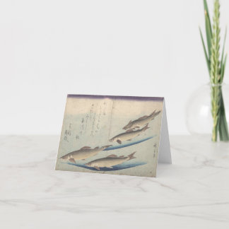 Shoal of Fishes: Ayu - notecard