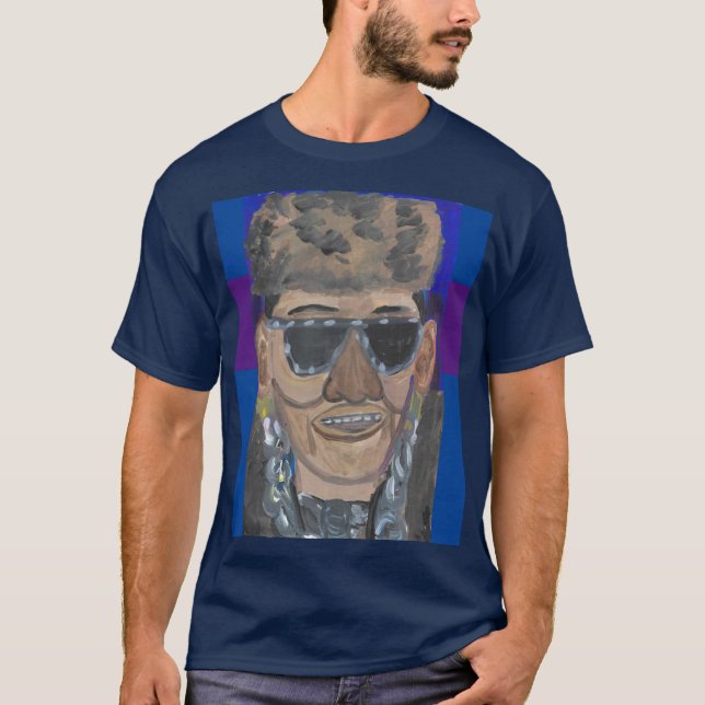 Shock G Man With The Glasses T-Shirt (Front)