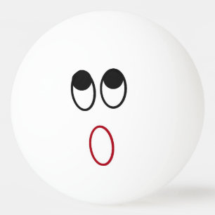 Shocked Face Ping Pong Ball