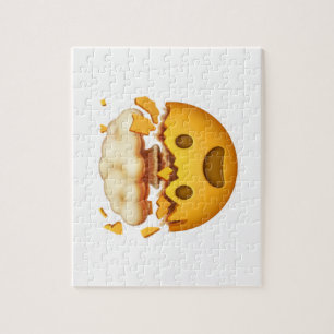 Shocked Face With Exploding Head - Emoji Jigsaw Puzzle