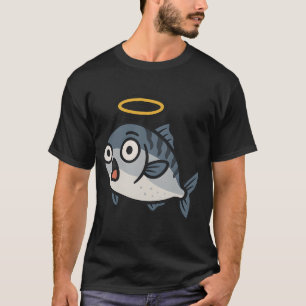 Shocked Holy Mackerel Sticker – Funny Vector Fis T-Shirt