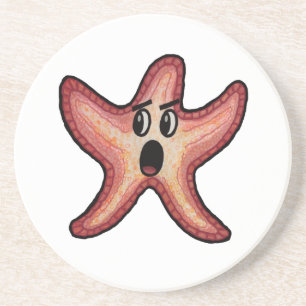 Shocked Starfish Coaster