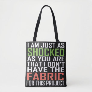 Shocked Tote Bag