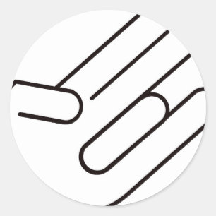 Shocker Classic Round Sticker