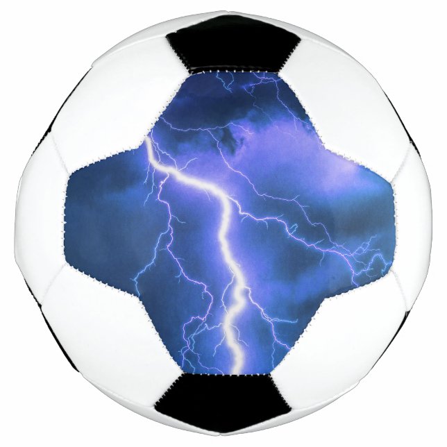 Shocking Lightning Strike   Football (Front)