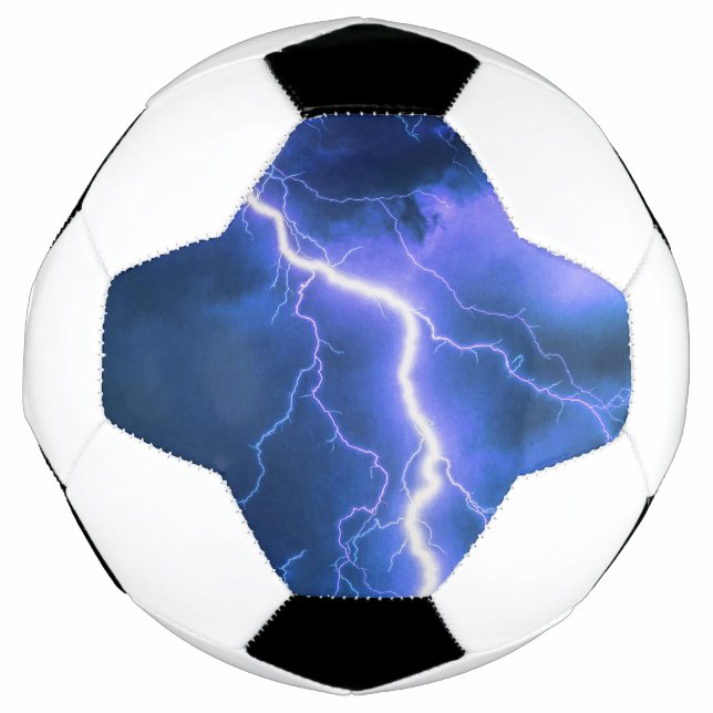 Shocking Lightning Strike   Football (Front)