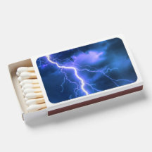 Shocking Lightning Strike Matchboxes