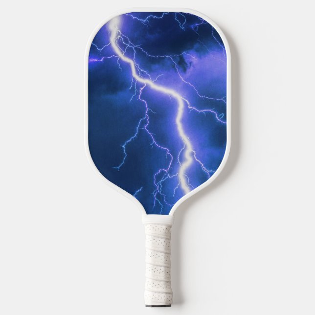 Shocking Lightning Strike   Pickleball Paddle (Front)
