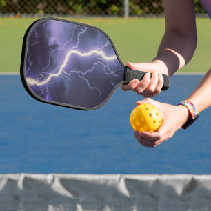 Shocking Lightning Strike   Pickleball Paddle