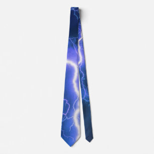 Shocking Lightning Strike Tie