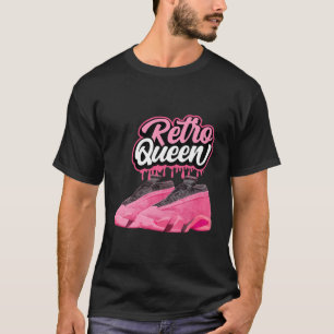 Shocking Pink 14S Tee Retro Queen Matching 14 Shoc