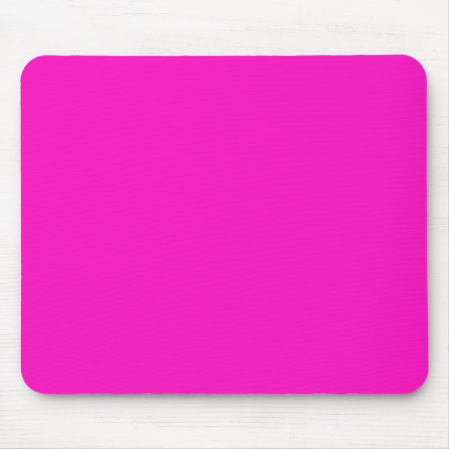 Shocking Pink Mouse Mat (Front)