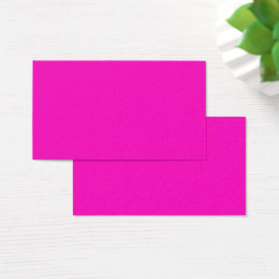 Shocking Pink Profile Card