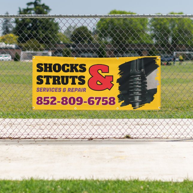 Shocks And Struts Services Custom Banner (Insitu)