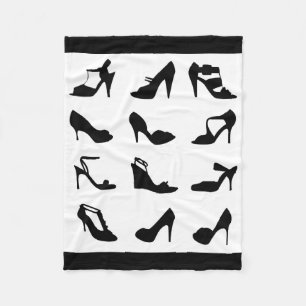 Shoe Collector Fleece Blanket