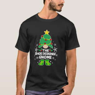 Shoe Designer Gnome Xmas Family Holiday Christmas  T-Shirt