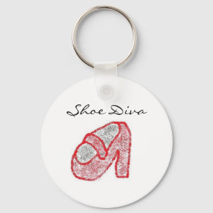 Shoe Diva keychain