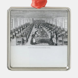 Shoe Factory Metal Tree Decoration