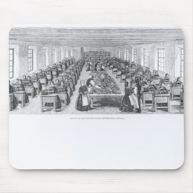 Shoe Factory Mouse Mat (Front)