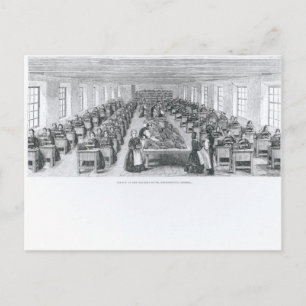 Shoe Factory Postcard