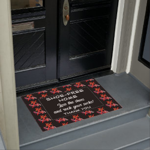 SHOE-FREE HOME Welcome Doormat