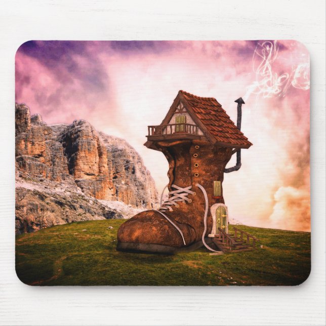 Shoe House Mouse Mat (Front)