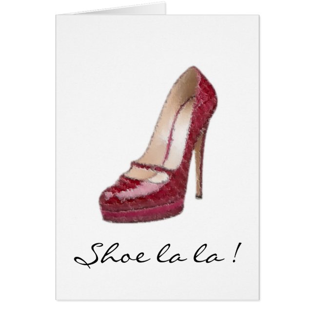 Shoe la la! (Front)