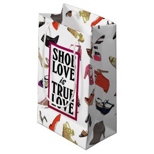 Shoe Love is True Love gift bag