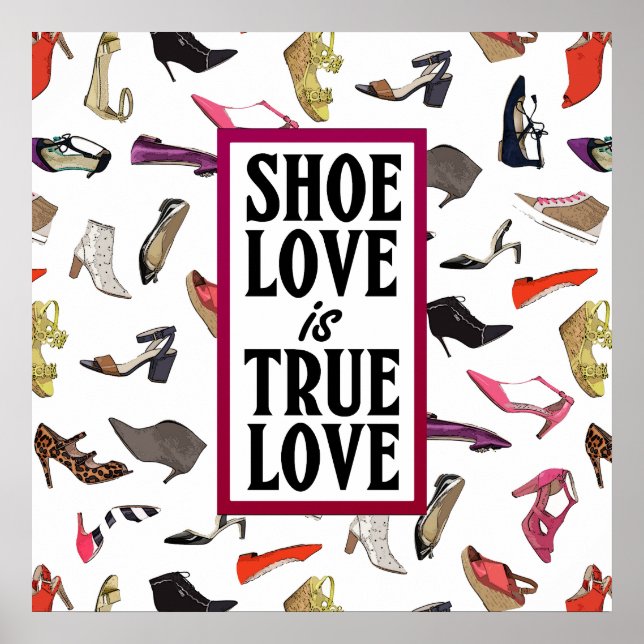 Shoe Love is True Love poster (Front)
