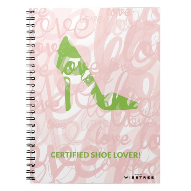 'Shoe Lover' Notebook (Front)