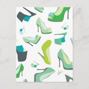 Shoe Monster for Life Postcard