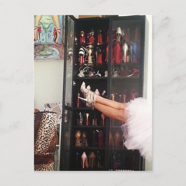 Shoe Princess Postcard (Front)