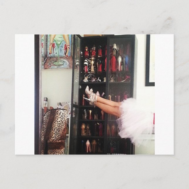 Shoe Princess Postcard (Front)