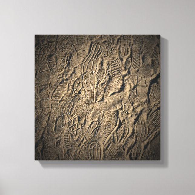 Shoe prints in The Sand (Front)