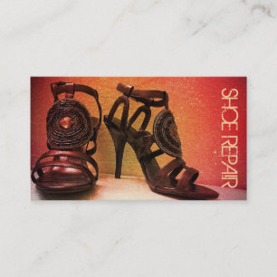Shoe Repair, Shoes, Clothing Business Card