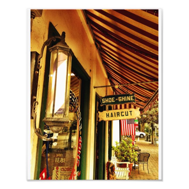 Shoe Shine And A Haircut Photo Print (Front)