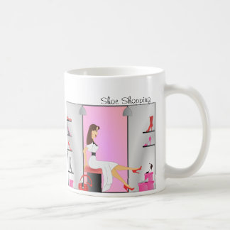 Shoe Shopping Coffee Mug