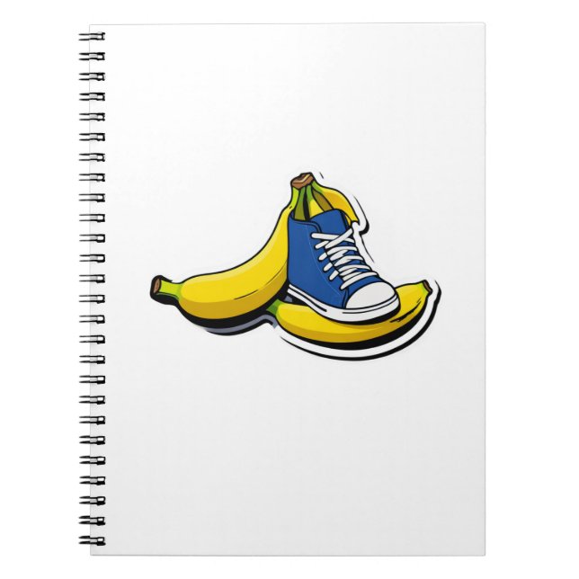 Shoe with bananas notebook (Front)