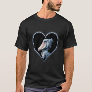 Shoebill African Bird Animal Stork Aztec Mayan Bir T-Shirt