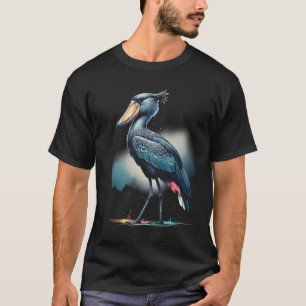 Shoebill African Bird Lover Watcher Birding T-Shirt