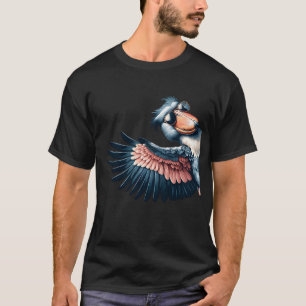 Shoebill African Bird With Sunglasses Funny Say T-Shirt
