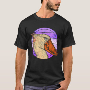 Shoebill Bird Animal Colorful  2 T-Shirt