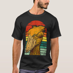 Shoebill Bird Animal Colorful  7 T-Shirt