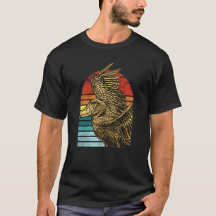 Shoebill Bird Animal Colorful T-Shirt