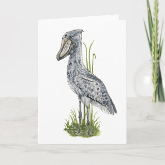Shoebill Bird Greeting Card